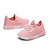 cheap Kids&#039; Sneakers-Boys Girls&#039; Sneakers Daily Casual Breathable Mesh Non-slipping Big Kids(7years +) Little Kids(4-7ys) School Walking White Pink Summer Spring Fall