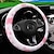 cheap Steering Wheel Covers-StarFire Milk Cow Print Pattern Steering Wheel Cover Car Auto Protector Women Girl Anti Slip Skid Non Slip Furry Fluffy Warm Soft Trunk