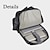 Недорогие Сумки, чехлы и рукава для ноутбуков-Рюкзак для ноутбука, мужской рюкзак, деловой ноутбук, водонепроницаемый рюкзак, сумка для зарядки через usb, дорожный рюкзак, противоугонный рюкзак