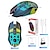 cheap Mice-X801 Gaming Wireless Hollow Designed Gaming Mouse Ergonomically Mouse Honeycomb Old Video Game Console