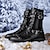 voordelige Biker Boots-Voor heren Laarzen Biker laarzen Legerlaarzen Motorlaarzen Vintage Casual Brits Buiten PU Warm Comfortabel Anti-slip Korte laarsjes / Enkellaarsjes Rits Zwart Herfst Winter
