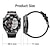 Χαμηλού Κόστους Smartwatch-Εξυπνο ρολόι 1.5 inch Bluetooth Συμβατό με Android iOS IP 65 Αδιάβροχη