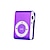 رخيصةأون مشغل MP3-مشغل MP3 صغير، وسائط الموسيقى، مشبك صغير يدعم بطاقة TF، تصميم أنيق، مشغل USB صغير محمول ومشغل MP3