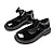 cheap Kids&#039; Flats-Girls&#039; Flats Daily Dress Shoes Princess Shoes School Shoes Leather Portable Breathability Non-slipping Princess Shoes Big Kids(7years +) Little Kids(4-7ys) Daily Theme Party Walking Outdoor Bowknot