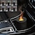 billige Luftrensere til din bil-（eksklusive aromaterapiolie）erfaring for bilaromaterapi med denne flamme-led lys diffuser luftrenser