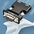 abordables Cables-Convertidor adaptador hdmi a vga con entrada de audio de 3,5mm convertidor vga macho a hdmi hembra 1080p para ordenador portátil monitor proyector hdtv chromebook xbox