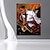 お買い得  人物画-手作りジャズフィギュア絵画モダンファインアートワーク最新ホテルの装飾手描きミュージシャンジャズプレーヤー油絵壁アートスタジオの装飾ギフト装飾のためのロールキャンバス
