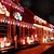 olcso LED szalagfények-karácsonyi fények kültéri meteorzápor fények hullócsillag fények 30cm/50cm/80cm 8 cső led jégcsap hólámpák esőcsepp lámpák karácsonyfára halloween ünnepi parti dekoráció