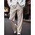 cheap Men&#039;s Trousers-Men&#039;s Dress Pants Trousers Suit Pants Plain Pocket Comfort Breathable Outdoor Daily Going out Fashion Casual Black White