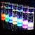 baratos Novidades-Copo luminoso colorido com led em forma de flash, copo luminoso para luz de indução, garrafa de cerveja, bebidas frescas, ferramentas de vinho