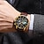 お買い得  クォーツ腕時計-LIGE 男性 クォーツ ミニマリスト カジュアルウォッチ ビジネス 腕時計 光る 防水 レザー 腕時計