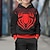 cheap Boy&#039;s 3D Sets-miles morales costume Halloween Boys 3D Spider Hoodie &amp; Pants Set Long Sleeve 3D Printing Fall Winter Active Fashion Cool Polyester Kids 3-12 Years Outdoor Street Vacation Regular Fit