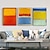 levne Abstraktní malby-1 kus značky rothko plátno nástěnné umění ručně malované umělecké dílo malba obraz do kanceláře ložnice domácí moderní dekorace rolované plátno (bez rámu)