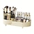 levne koupelnový organizér-úložný box na kosmetiku, otočný držák na pero na pracovní ploše komody, velkokapacitní štětec na make-up odkládací stojan na rtěnku