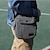 Недорогие Мужские сумки-Муж. Сумка через плечо холст на открытом воздухе Регулируется Сплошной цвет Черный Зеленый Хаки