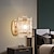cheap Crystal Wall Lights-LED Wall Sconce Lamp Crystal Minimalist Wall Mount Light Lighting Fixture Indoor Lights for Living Room Bedroom110-240V