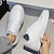 billige Herresneakers-Herre Kondisko Kontor / Bedrift Hvide sko Gang Afslappet Daglig Læder Bekvem Ankelstøvler Hjemmesko Hvid Grå Forår Efterår