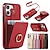 cheap iPhone Cases-Phone Case For iPhone 15 Pro Max 14 Plus 13 12 11 Pro Max Back Cover Wallet Case Ring Holder with Lanyard Card Slot Retro TPU Metal PU Leather