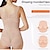 cheap Bodysuits-Corset Women&#039;s Bodysuits Shapewears Home Office Christmas Bed Plus Size Black Purple Apricot Sport Seamless Sexy Buckle Seamed Criss Cross Classic Tummy Control Solid Color Pure Color Summer Spring