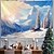 cheap Forest Tapestry-Hanging Tapestry Winter Wonderland Snow Forest Wall Art Large Tapestry Mural Decor Photograph Backdrop Blanket Curtain Home Bedroom Living Room Decoration
