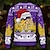 お買い得  男性の醜いセーター-メンズ クリスマス セーター クリスマス セーター スカル レター ゴシック カジュアル メンズ ニット プリント アグリー クリスマス セーター プルオーバー セーター ジャンパー ニットウェア アウトドア 毎日休暇 クリスマス 長袖 クルーネック