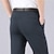 cheap Dress Pants-Men&#039;s Dress Pants Trousers Casual Pants Pocket Elastic Waist Straight Leg Plain Stretch Wedding Office Business Stylish Formal Black Wine High Waist Micro-elastic