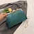 billige Aftenvesker-Dame Evening Bag Clutch vesker Syntetisk Utdrikningslag Bryllupsfest Kjede Stor kapasitet Anti-Dust Geometrisk Rød Blå Lilla