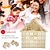 ieftine Calendarul Adventului-calendar de craciun pentru umplere, casa cu calendar de advent, calendar de craciun, craciun 24 de zile calendar cu numaratoare inversa dulap casa din lemn, decoratiuni moderne de craciun