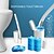 abordables Accessoires pour salle de bains-Ensemble d&#039;accessoires de salle de bain simple Ordinaire Plastique Accessoires de toilette