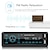billiga Bluetooth-set för bilen/Hands-free-12v in-dash 1din bilstereo digital bluetooth autoradio bil mp3-spelare ljudmusik stereo med fjärrkontroll/fm/bluetooth/usb/sd/aux-in färgglada lampor