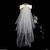 cheap Wedding Veils-Two-tier Cute Wedding Veil Elbow Veils with Faux Pearl / Satin Bow Tulle