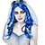 cheap Costume Wigs-Women&#039;s Corpse Bride Blue Wig Halloween Cosplay Party Wigs