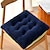 Недорогие Крышка обеденного стула-Квадратная подушка для сиденья, супер мягкие подушечки для дивана, табурета, стула, нескользящий коврик для стула с завязками для дома, офиса, улицы