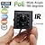 levne IP kamery-HQCAM IP kamera 1080P HD 4K 8 MP Mini Kabel PoE Detekce pohybu Dálkový přístup Full HD Vevnitř Podpěra, podpora