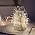 abordables Guirlandes Lumineuses LED-Noël LED pétard guirlande lumineuse 3 m 100 LED 6 m 200 LED 8 modes d&#039;éclairage LED à piles fil de cuivre lumière pour arbre de Noël fête de mariage vacances décoration de la maison