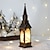 billige Dekorative lys-julepynt, små vindlys som avgir ledet, nattlys for eldre, kreative gaver, julepynt