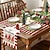 cheap Table Runners-Christmas Table Runner with 4 Pcs Placemats, Buffalo Check Plaid Tablerunner Farmhouse Indoor Table Decoration Table Flag Decor For Dining Weddig Party Holiday