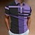 cheap Zip Polo Shirt-Men&#039;s Polo Shirt Golf Shirt Casual Holiday Lapel Quarter Zip Short Sleeve Fashion Basic Plaid Quarter Zip Summer Regular Fit Red Blue Purple Brown Green Gray Polo Shirt