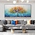 olcso fa olajfestmények-kézzel készített olajfestmény vászon fali dekoráció modern nappali kanapé háttér fal pénzfa lakberendezéshez hengerelt keret nélküli feszítetlen festmény