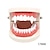 cheap Halloween 2023-Cosplay Dentures Vampire Dentures Resin Teeth Zombie Fangs Braces Makeup Ball Particles Hot Melt Adhesive