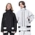ieftine îmbrăcăminte exterioară activă pentru femei-Bărbați Pentru femei Geacă de Schi În aer liber Iarnă Termic cald Impermeabil Rezistent la Vânt Respirabil Jachetă pentru Snowboarding Schi Sporturi de Iarnă