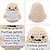 cheap Photobooth Props-A Handmade Yarn 7cm Potato Funny Potato Emoticon Bag Handmade Hook Woven Hanging Buckle Pendant Cute And Playful
