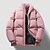 cheap Men&#039;s Downs &amp; Parkas-Men&#039;s Puffer Jacket Winter Coat Office &amp; Career Date Casual Daily Outdoor Casual Solid / Plain Color Outerwear Clothing Apparel Black White Pink