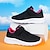 cheap Kids&#039; Sneakers-Boys Girls&#039; Sneakers Daily Casual Breathable Mesh Little Kids(4-7ys) School Walking Black Pink Summer Spring Fall