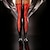 Недорогие Сексуальные боди-Жен. С разрезами Сексуальные тела Ночное белье Однотонный Черный / Красный Один размер