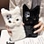 cheap iPhone Cases-Phone Case For iPhone 15 Pro Max 14 Plus 13 12 11 Pro Max Novelty Back Cover Warm Shockproof Cat Plush TPU Plush
