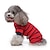 voordelige Hondenkleding-kleding voor huisdieren huiskleding gestreepte hondenkleding pyjama hoge kraag hondenkleding viervoetige kleding