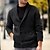 cheap Men&#039;s Cardigan Sweater-Men&#039;s Sweater Cardigan Sweater Ribbed Knit Knitted Regular Shawl Collar Plain Daily Wear Going out Warm Ups Modern Contemporary Clothing Apparel Winter Black White M L XL