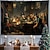 abordables tenture de tapisserie de noël-décorations de Noël crèche baptême tapisserie suspendue art mural grande tapisserie murale décor photo toile de fond couverture rideau maison chambre salon décoration