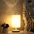 abordables lampe de chevet-Lampe de chevet en lin, lampe de chevet en bois, lampe de bureau avec abat-jour en toile, pour chambre à coucher, salon, chambre de bébé, 110-240v